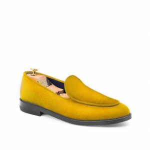 Loafer Suede yellow CLETO h85